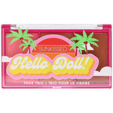Hello Doll Face Trio Blusher + Highlighter + Bronzer