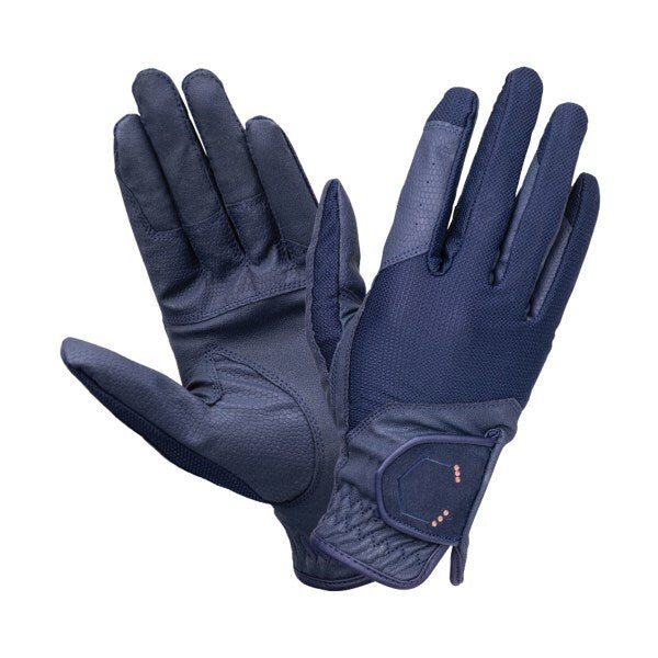 Coldstream Kids Blakelaw Diamante Riding Gloves (L)