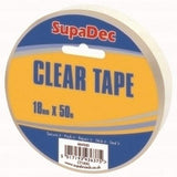 SupaDec Clear Tape (50m x 18mm)