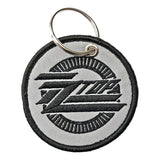 ZZ Top Circle Logo Keyring