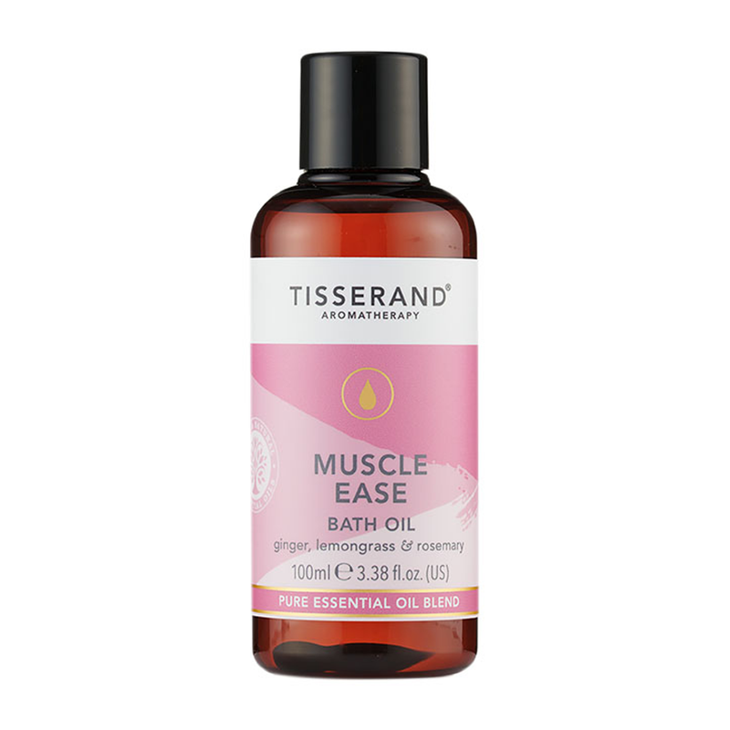 Natural Ginger and Rosemary Muscle Soothing Bath Oil 100ml