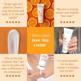 Vitamin C Brightening Daily Face Moisturiser with Hyaluronic Acid 75ml