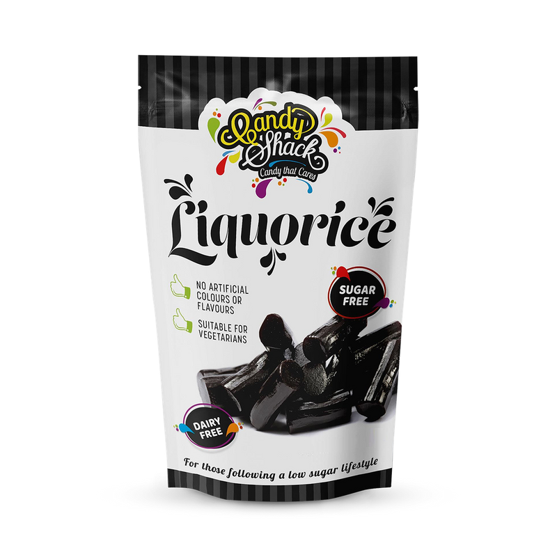 Candyshack Soft Eating Sugar Free Liquorice Pieces 120g