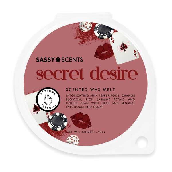 Sassy Scents Secret Desire Wax Melt 50g