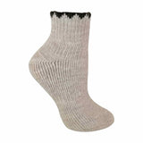 Ladies Short Alpaca Wool Blend Socks 4-8