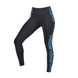 Dublin Womens Zora Camo Gripped Horse Riding Tights (14 R)