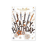 Simon Elvin For Your Brother Birthday Card (Pack of 6)