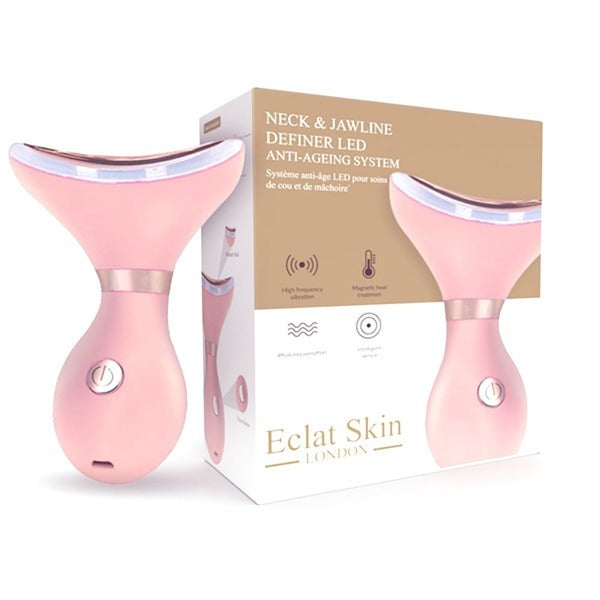 (Discontinued Eclat Neck & Jawline Definer LED anti-ageing (Rose gold)