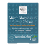 Magnesium Citrate Supplement with B Vitamins and Vitamin D 60 Tablets