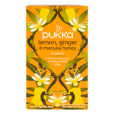 Organic Lemon, Ginger and Manuka Honey Herbal Tea 20 Tea Bags