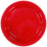 Disney Relief Plastic Embossed Party Plates (Pack of 6)