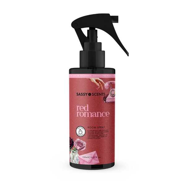 Sassy Scents Red Romance Room Spray 150ml