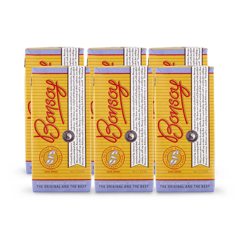 Bonsoy Soya Mlk Drink 6x 1L