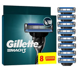 Gillette Mach3 Men’s Razor Blade Refills, 8 Count
