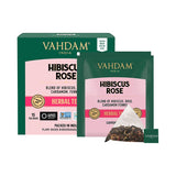 Hibiscus and Rose Herbal Tea with Cardamom and Fennel 15 Tea Bags