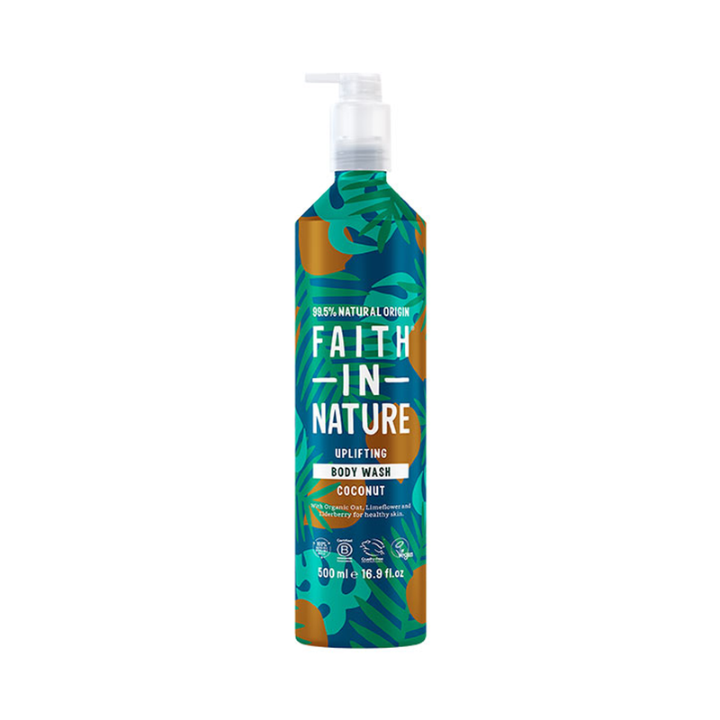 Faith in Nature Coconut Body Wash - 500ml Aluminium
