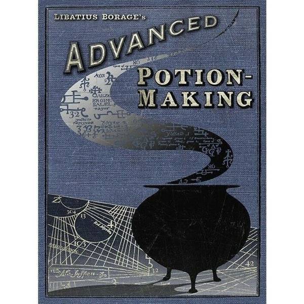 Harry Potter Potion Making Framed Canvas Print
