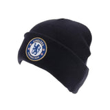 Chelsea FC Adult Crest Knitted Beanie