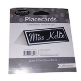 Creative Party Paper Chalk Board Place Cards (Pack of 12)