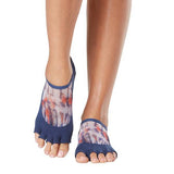 Toesox Womens Luna Santa Fe Half Toe Socks (S)