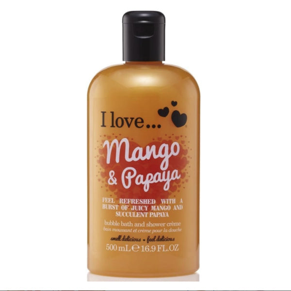 I Love Originals Mango & Papaya Bath & Shower Crème 500ml