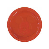 Disney Plastic Mickey Mouse Dinner Plate (Pack of 8)