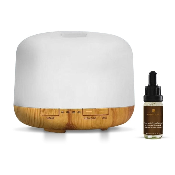 Dr Botanicals Premium Aromatic Sandalwood Diffuser Kit