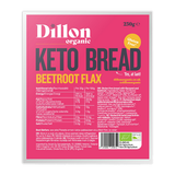Dillon Organic Beetroot Flax Keto Bread 250g