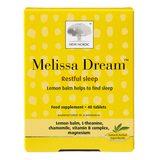 Herbal Sleep Support Supplement with Lemon Balm and Magnesium 40 Tablets