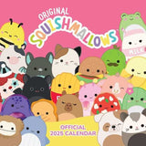 Squishmallows 2025 Square Wall Calendar (30cm x 30cm)