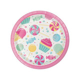 Creative Party Candy Birthday Dessert Plate (Pack of 8)