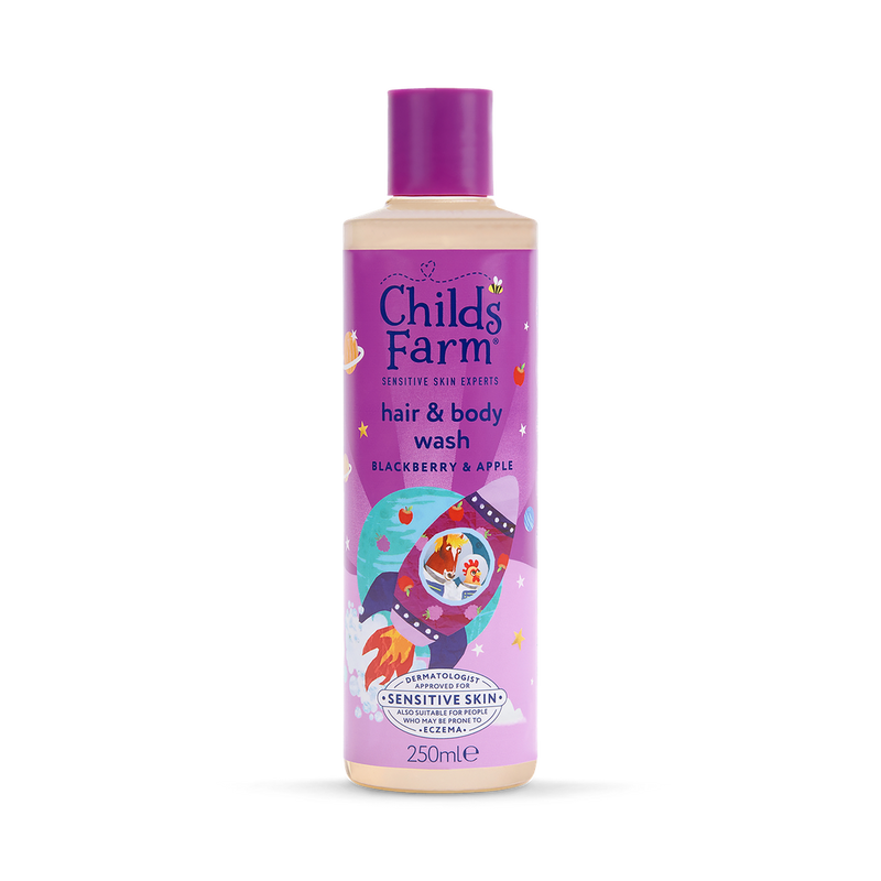 Childs Farm Hair Body Wash Blackberry Apple 250ml