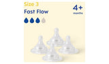 MAM Fast Flow Teats 4pack