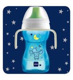 MAM Fun to Drink with Glow Handles - 270ml Blue