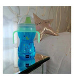 MAM Fun to Drink with Glow Handles - 270ml Blue