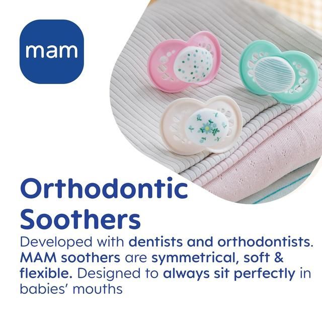 MAM Night 6+m Soother 2pk 2 per pack