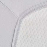 Martex Baby Twin Pack Fitted Sheet Moses Grey