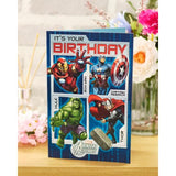 Marvel Avengers Assemble Birthday Card