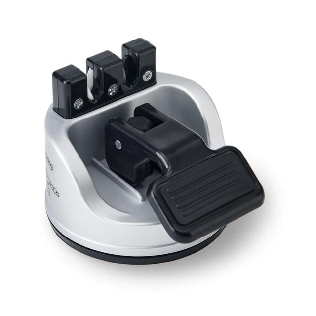 MasterClass Smart Sharp Dual Knife Sharpener Silver Gift boxed