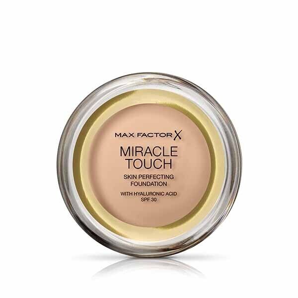 Max Factor Miracle Touch Foundation 45 Warm Almond Golden Ivory 43