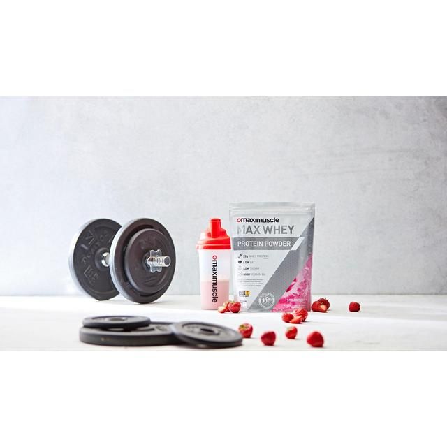 Maximuscle Strawberry Max Whey Protein Powder 420g