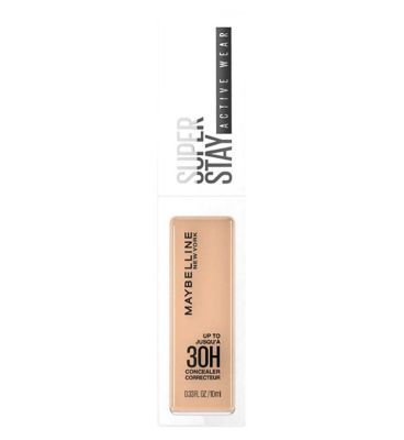 Maybelline SuperStay Active Wear Concealer, Up to 30H, full coverage 20 sand