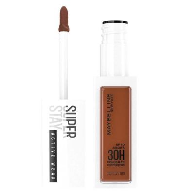 Maybelline SuperStay Active Wear Concealer, Up to 30H, full coverage 65 deep bronze