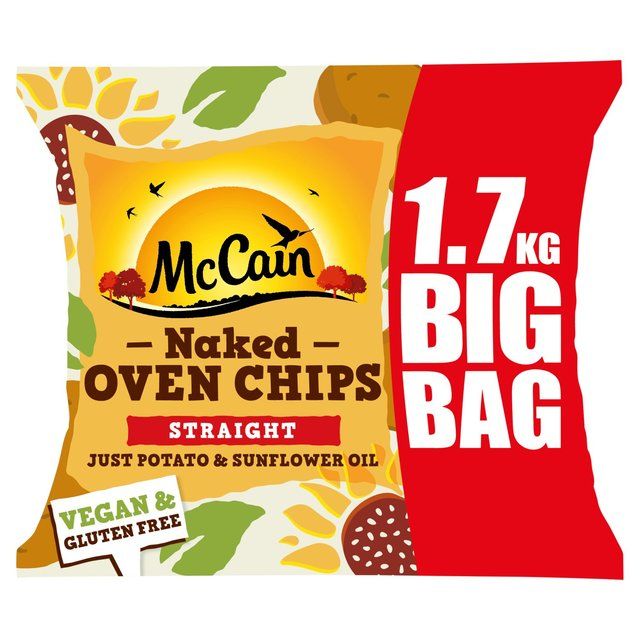 McCain Naked Oven Chips Straight Cut 1.7kg