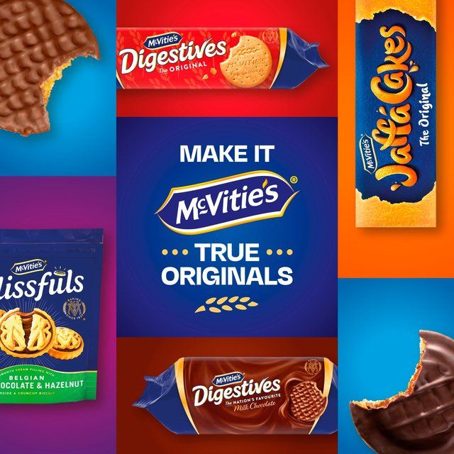 McVitie's Blissfuls Belgian Milk Chocolate & Hazelnut Biscuits 172g