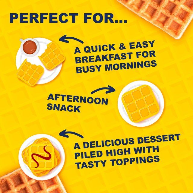 McVitie's Toasting Waffles 8 per pack