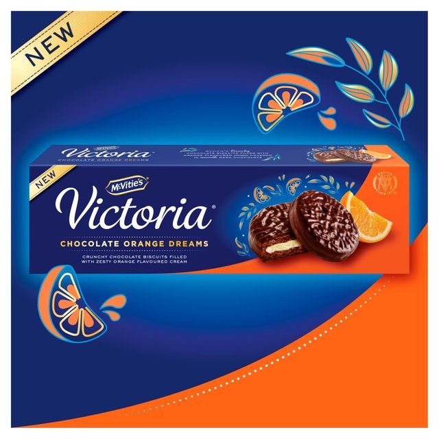 McVitie's Victoria Dark Chocolate Orange Dream Biscuits 155g