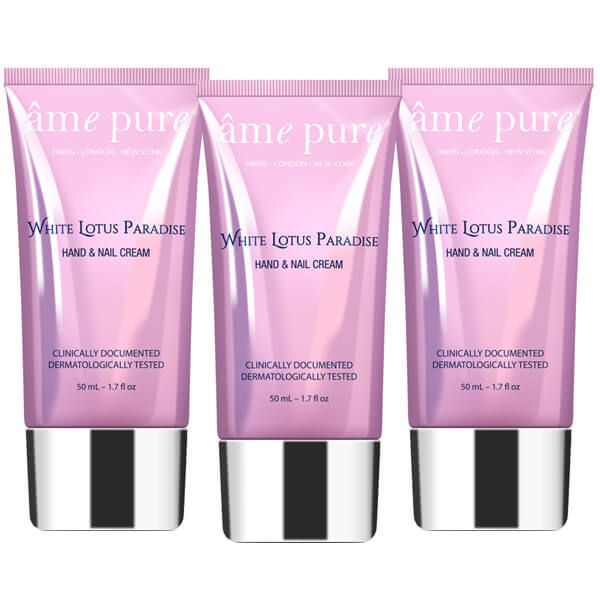 âme pure 3psc White Lotus Paradise™ Hand cream - 3 x 50ml - McGrocer