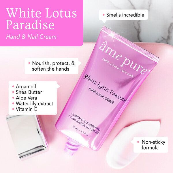 âme pure 3psc White Lotus Paradise™ Hand cream - 3 x 50ml - McGrocer