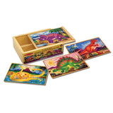 Melissa & Doug Dinosaurs Puzzles in a Box 3yrs+